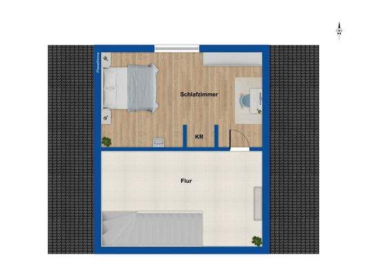 Grundriss Dachgeschoss