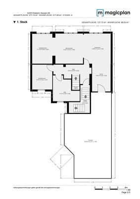 Grundriss Obergeschoss Exposé