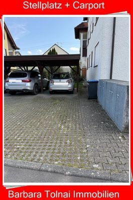 Stellplatz + Carport