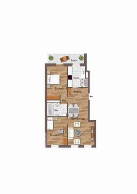 Leipzig - Reudnitz-Thonberg | Grundriss