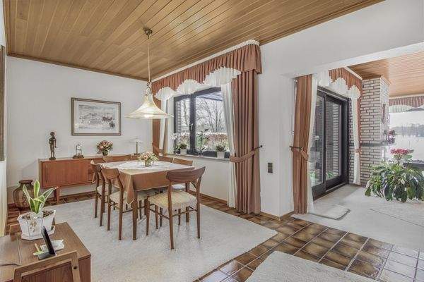 Essbereich im Erdgeschoss