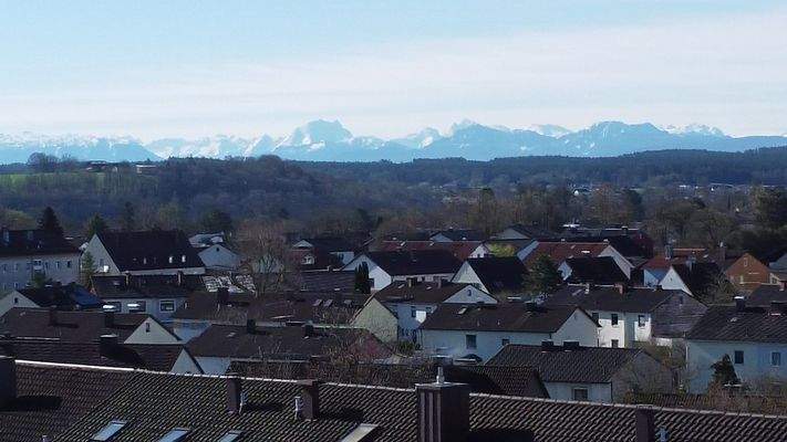 Bergblick_von der Dachterrasse im 6.OG