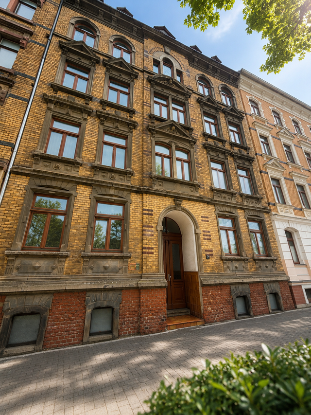Großzügige 3-Raum-Wohnung mit Gartenmitnutzung in Reichenbach – 85 m² - Photo 1