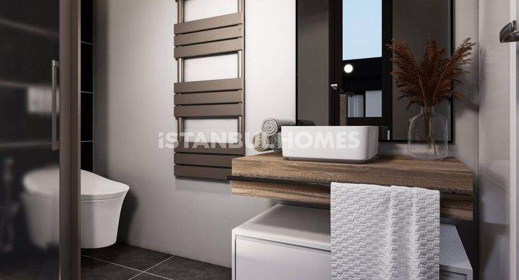 Nature-View Flats with Indoor Pool in Üsküdar İstanbul