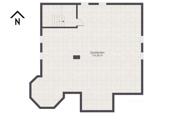 Grundriss Dachgeschoss