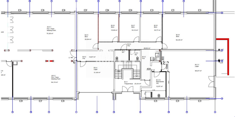 Grundriss Erdgeschoss Raum 10-