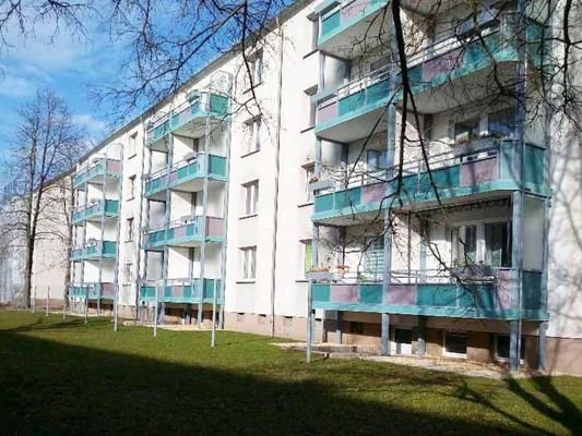 Hausansicht J.-Curie-Str. 4 - 6