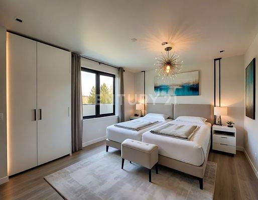 Schlafzimmer Visualisierung