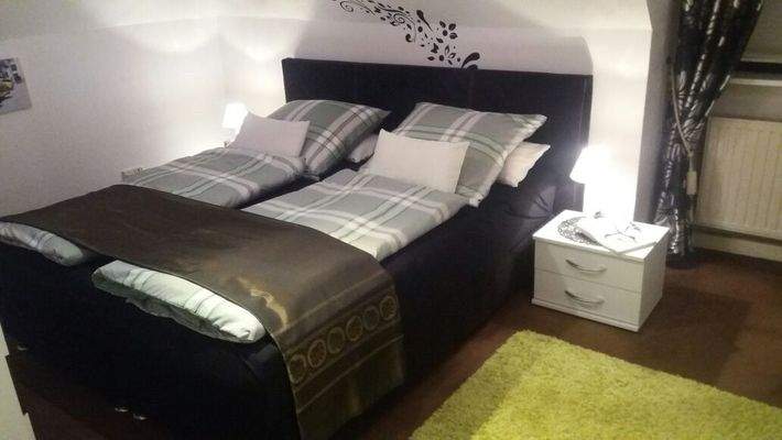 zweites Schlafzimmer Ferienwohnung