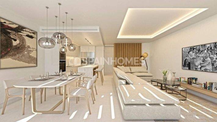 Sea-View Properties in a Complex with Pool in Mijas Málaga