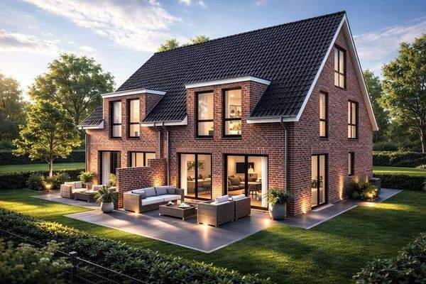 Visualisierung Hausansicht