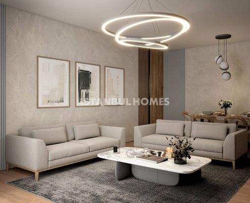 Apartments in a Complex near Bagdat Avenue in Istanbul Kadikoy