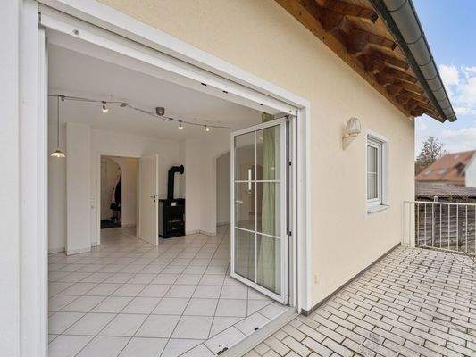 Blick in den Wohnbereich