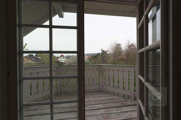 Obergeschoss Ausblick Balkon