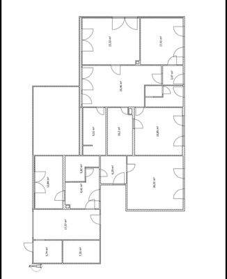 Grundriss der Erdgeschosswohnung