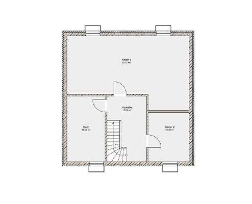 Grundriss Kellergeschoss