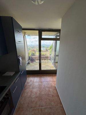 Blick aus der Küche