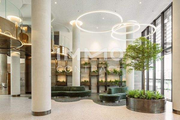 Lobby intensiv begrünt