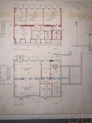 Grundriss Keller & 2.Stock (Loggia noch nicht enthalten)