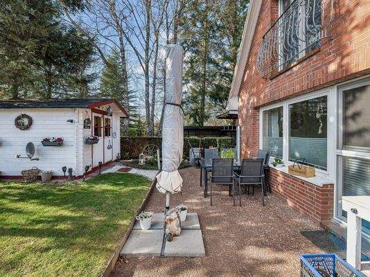 Terrasse und Garten Wohnung 2