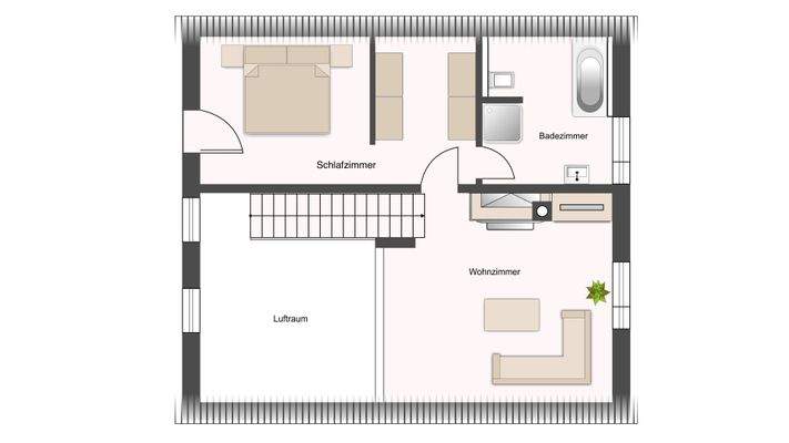 Grundriss Dachgeschoss