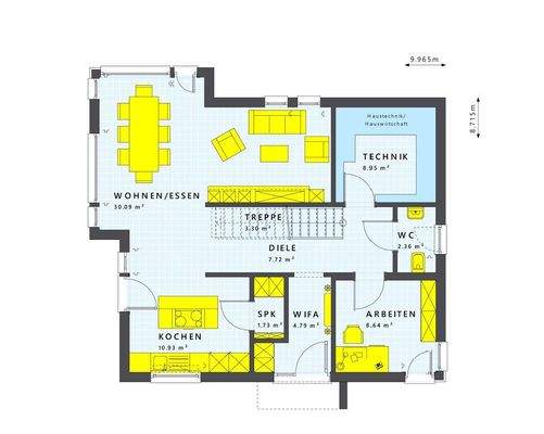 Beispiel Grundriss EG