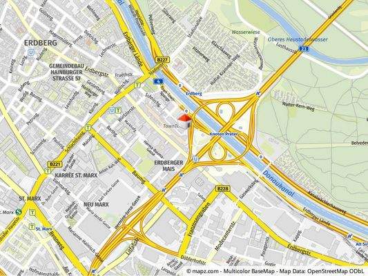 Geolyzer Kartenausschnitt