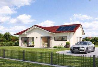 Moderner Bungalow mit Solar