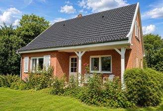 Ansicht mit Veranda