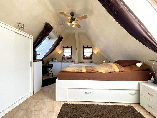 Whg. 1 im DG  - Schlafen