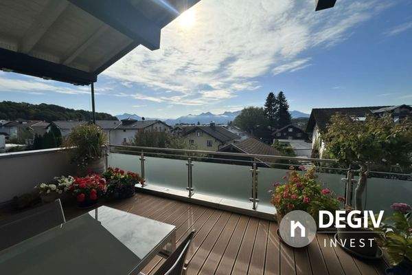 Bergblick von der Te