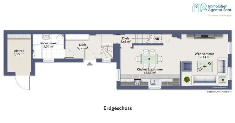 Einfamilienhaus mit Entwicklungspotenzial in Schwalbach
