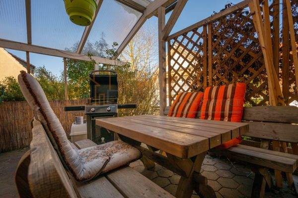 überdachte Terrasse