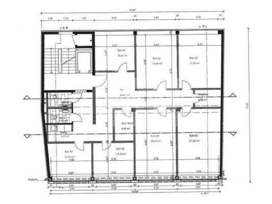 Grundriss 1. OG - ca. 170 m²