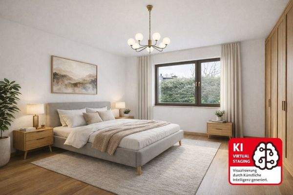 Schlafzimmer - Visualisiert