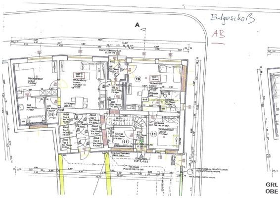 Grundriss Altbestand EG