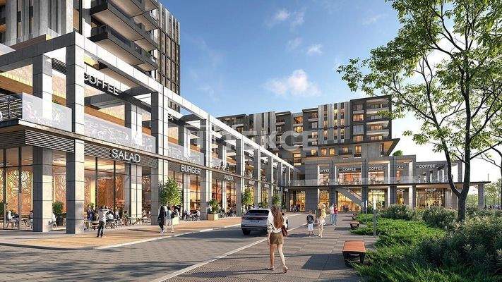 Apartments in the Project with Shopping Center on Eskisehir Road