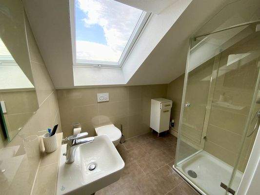 Badezimmer Dachgeschoss