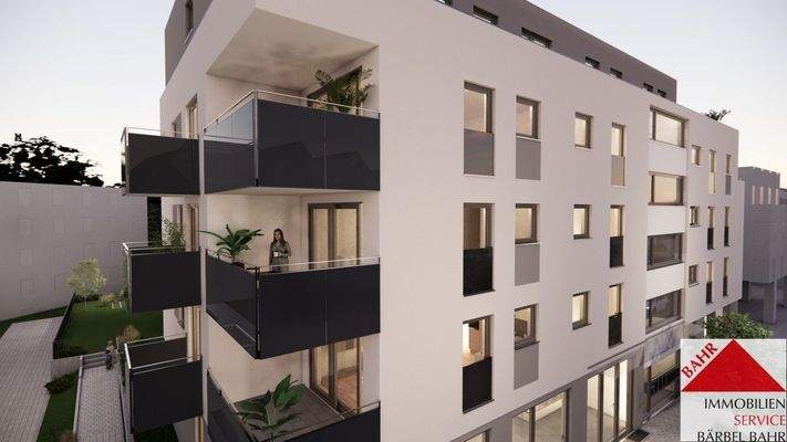 Projektierte Ansicht WE 9