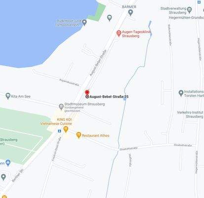 Lage Strausberg