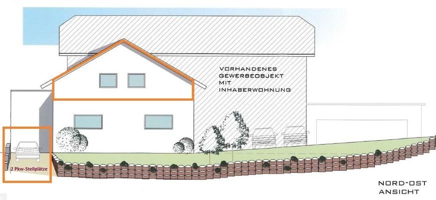 Nord-Ost-Ansicht