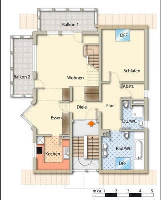 Grundriss Obergeschoss