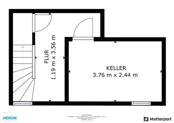 Grundriss Kellergeschoss rechts