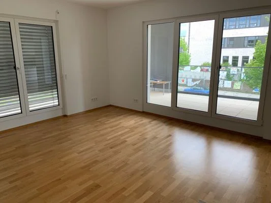 Hochwertige Zwei-Zimmer-Wohnung mit großer Terrasse in Frankfurt-Riedberg