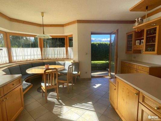 Wohnküche mit Terrasse