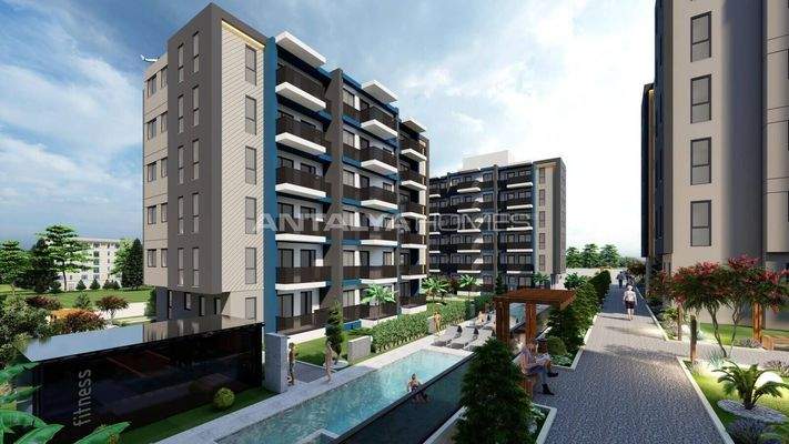 Stylish Apartments in Antalya with Pool and Indoor Parking