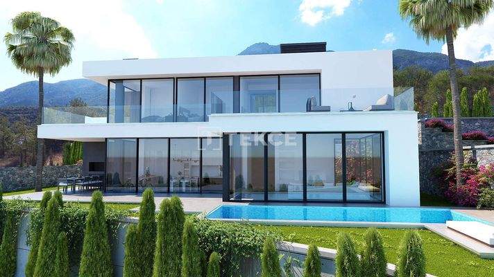 Villas with Private Pools and Views in Girne North Cyprus