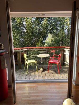 Wohnzimmer zur Sitzecke