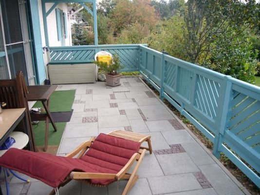 Terrasse Erdgeschosswohnung