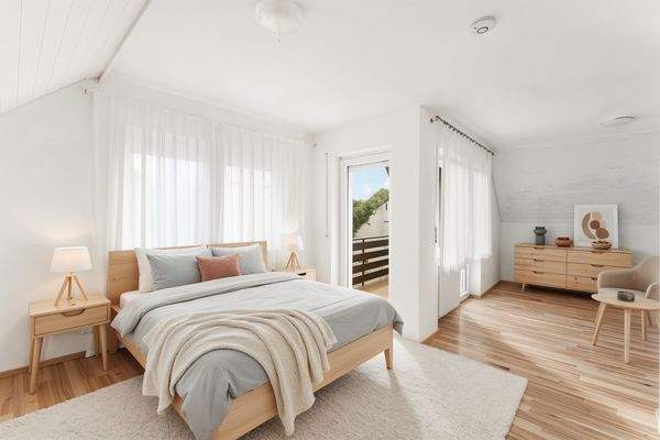 1. Schlafzimmer OG - (KI generiert)